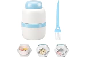 VOSSOT Coupe comprimé, Séparateur de Comprimés, Coupe medicaments, Portable médicaments multifonctionnel, 1 divisé en 2, 1 divisé en 4 Séparateur De Pilules, Coupe-pilules Pour Petits, broyeur et rangement