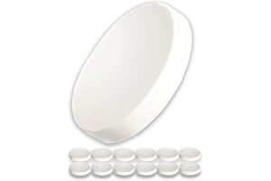 XILMARK JoghurtDeckel kompatibel mit Joghurtgläser 125 grs (Edeka, Lidl, Aldi) Dessert Deckel, Joghurtdeckelverschluss, Kunststoff-Deckel für Joghurtbecher, Dessertgläser, Durchmesser 56 mm 12 Stück