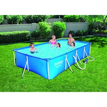 Bestway Fac56424 Piscine Splash Frame Pool Fac57000l Bleu