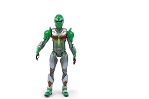 GORMITI THE NEW ERA Gormiti, Figurine articulée 15 cm, Scion avec Armure, Modèle Terre - Glen, pour Les Enfants à partir de 4 Ans, GRV183, Multicouleur