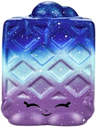 Moouny Baby Toy 2018 Newest Squishy Waffle Scented Squishy Slow Rising Squeeze Toys Jumbo Collection Squishies Gifts Hand PillowStress Relief Toys Interior Decorator Vent Emotions mysterious scented (B)