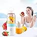 Produktbild 550ml tragbare Mixer USB Juicer Cup Obst Gemüsemischer Smoothie Milchshake Hand Persönliche Kleine Saft Machen Maschine Extraktor,Blue