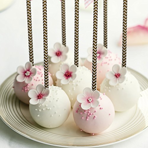 eBoot Papier Trinkhalm Trinken Dekoration Strohhalm für Geburtstag, Hochzeit, Weihnachten, Feierparty, 100 Stück, Golden und Blau - 6