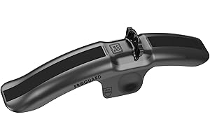 RRP ProGuard Bolt On V2 - Guardabarros Delantero estándar, Color Negro