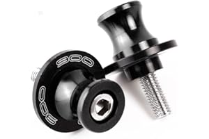 ZHUOWU M8 Schwingenschutz Schwingenadapter Ständer Bobbins Montageständer Schwingen Ständeraufnahme für Z900 2017 2018 2019 2020 2021 2022 2023 2024 Schwarz