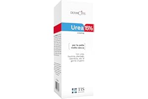 ‎TIS FARMACEUTIC TIS Creme mit Urea 15% - Ekzeme, Keratose, Psoriasis, Hautausschläge, rissige, raue, trockene Haut | Wundheilung | Hände, Füße, Knie, Nägel | Milchsäure AHA, Weizenkeime