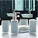 Produktbild Badezimmer Zubehör Set 5 Stück Seifenschale Dispenser Tumbler Zahnbürstenhalter