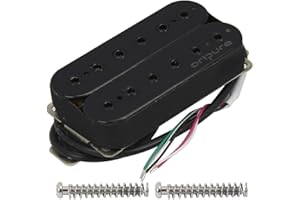 OriPure Pickup Humbucker Alnico 5 Pickup al manico per chitarra elettrica 7.9K, nero