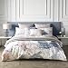 Produktbild Flourish blau floral design-Betten von Karl Lagerfeld – Super King Size Bettbezug