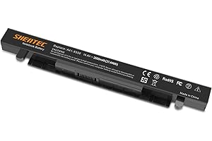 Shentec A41-X550A Laptop Batería para ASUS F550C F552C X550C K550C X550 R510 F550 F550L F450 F552 F552CL X550DP X450 X550CA X550LB X550J X552 X552EA R510C A450 A550 A550L K550 A41-X550 14.4V 2600mAh