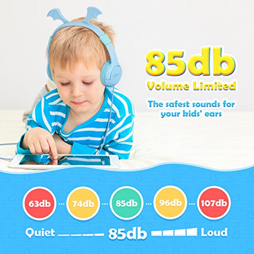 Kids-Headphones-Mpow-Childrens-Headphones-85dB-Volume-Limit-Hearing-Protection