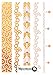 Beautiful Metallic Temporary Tattoo Bracelets (Various Designs) by ReignBeau B