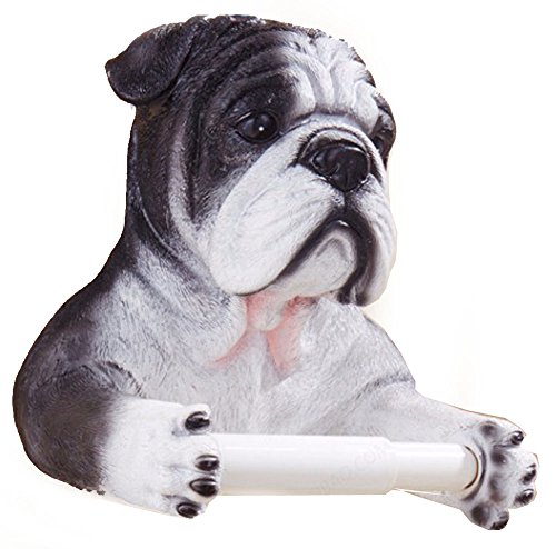 Preisvergleich Produktbild 3D Bulldog End Wand montiert Single WC-Papierrollenhalter Spender
