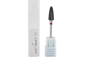 WAKECTS Frez do paznokci, frez ceramiczny do paznokci tokarka, 5 rodzajów bitów do paznokci, doskonałe narzędzia do manicure lub pedicure, które pomagają polerować i przekształcać paznokcie (B)