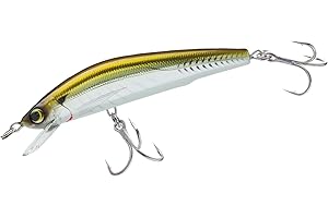 DUEL Yo-Zuri Mag Minnow Flottant Leurre de Plongeur, Bronze