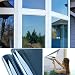 Produktbild Hans-Shop 75cm x 300cm Transparent-blau Sonnenschutzfolie fur Fenster Sichtschutz und Hitzeschutz blockt 99% der UV-Strahlen Fensterfolie Spiegelfolie