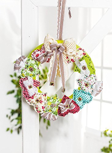 VBS 1m Spitzenband 100×7,5 cm 100% Baumwolle Spitzenborte Vintage Nähen Hochzeit - 4