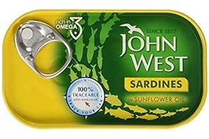 John West Sardines in Sunflower Oil 12 x 120g