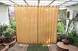 HIPPO Outdoor Curtains - Beige Colour - Full Size (2 Nos. x 4.0 Ft W x 7.5 Ft L) RS.1099 (39.00% Off) - Amazon