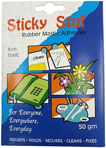 Adhesive Putty, Yanyi Brand Removable Poster Putty, Reusable Non-toxic Sticky Tack (50g Blue)