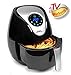 Produktbild Power Airfryer XL - Heißluftfritteuse 3,2 Liter Fassungsvermögen - Fritteuse mit 1500 Watt - kinderleichte Bedienung, 7 automatische Programme, digitales Display - Frittieren ohne Fett im Heissluftofen, bis zu 70% weniger Kalorien - Fritteuse zum Frittieren, Grillen, Backen, Dampfgaren, Sautieren und Rösten - Antihaftbeschichteter Frittierkorb, spülmaschinenfest! ORIGINAL AUS DEM TV