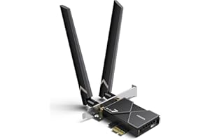 UGREEN WiFi 7 BE6500 WLAN Karte mit Bluetooth 5.4, 6GHz Band, MLO, Einfache Installation, WPA3, Netzwerkkarte mit 2x6dBi Antennen, PCIe WLAN Karte kompatibel mit Windows 11.