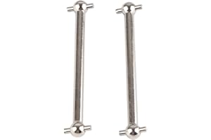 VGEBY Eje de transmisión Trasero Coche RC, 2 Piezas Huesos Perro Traseros Metal RC para 16889 1/16 Repuesto Actualización M16106 Accesorios De Modelos