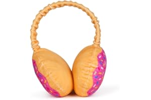 BIGMOUTH INC Bigmouth Girl's Donuts Ear Muffs with Adjustable Headband-Makes a Gift, Pink, M