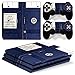 Produktbild Stillshine PS4 Pro Skin Aufkleber Sticker Design Folie schützende Haut Schale für Sony Playstation 4 Pro Konsole & 2 Dualshock Controller (Police Box)
