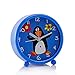 Produktbild Batterie Kinder Wecker blau Dekor Pinguin