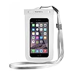 Waterproof Case, Vansky&reg; Universal Mobile Phone Case Dry Bag For iPhone 6, 6 Plus, 6s,5s,Andriod; Eco-Friendly TPU construction and IPX8 Certified to 100 Feet (White) ❤Lifetime Guarantee❤