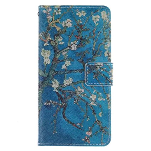 Preisvergleich Produktbild Schutzhülle Samsung Galaxy S6, coffeetreehouse für Samsung Galaxy S6 Schutzhülle Lanyard Handschlaufe Brieftasche Ledertasche PU Leder Brieftasche Schutzhülle Schale mit Stand und die Slots Kreditkarte Wallet / Case / Schutzhülle, TPU Silikon Schutzhülle, Flip Holster für Samsung Galaxy S6 – Eule