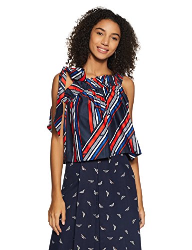 Tommy Hilfiger Women's Striped Loose Fit Top