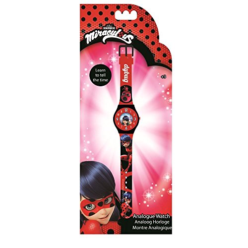 Miraculous Montre Avec Aiguilles Ladybug
