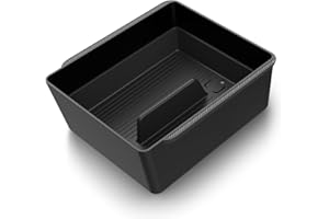 Spigen Tesla Model Y 2025 Juniper Model 3 Highland 2024 2025 Bracciolo Console Organizzatore, Tecnologia Intelligrip, Costruzione Premium, Progettato per Accessori Tesla - Carbon