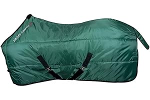 Horses Coperta Box Essential 350gr, Ottima Fattura, Utile per Proteggere Il Cavallo dagli Sbalzi di Temperatura, dalla Pioggia e dagli Insetti