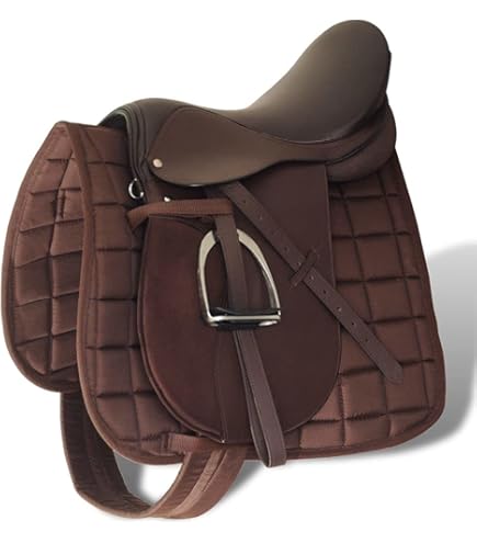 Sella Inglese Freemax Senza Alberi - Morbida E Lavabile Con Staffe Per Adulti E Giovani - Foto 8