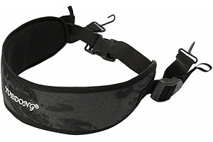 GEBIBB Djembe Waist Strap,African Hand Drum Belt,Snare drum Waist Strap,Thicken Padding,Adjustable (For Adlut)