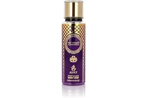 BUSINESS SQUARE BS AYAT PERFUMES Niebla perfumada GLORIOUS OUD 250 ml Mist para el cuerpo Arabian Fragance para hombre y mujer Fabricado en Dubai (Glorious Oud), 1 item