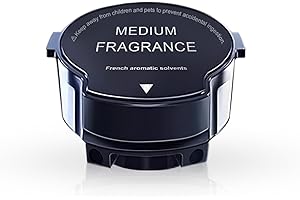 CEENIU Désodorisant de voiture CF8 Recharge de remplacement (senteur : SAKURA) Parfum naturel français pour 1200 pulvérisations. Parfum de voiture délicatement parfumé, note moyenne.