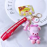  Schlüsselbund Anhänger Edition Drop Gum Chi Meng Teddy Schlüsselanhänger Niedlichen Fünf Bruder Und Schwester Schlüsselanhänger Tasche Hängen Stück Kleines Geschenk A