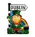 Produktbild zamonji Leprechaun, 3D Harz Souvenir Kühlschrankmagnet Reise Aufkleber Tourist Geschenk, Home & Küche Dekoration - Irland (Dublin)