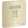 Schneider Electric AvatarOn, 1 Gang, Wall Plate, Wine Gold, E8331RJS_WG