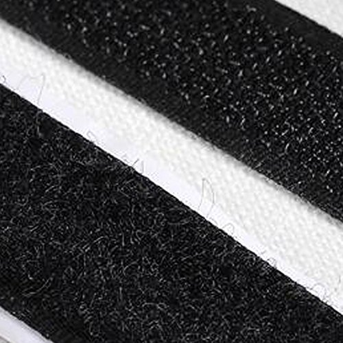 Klebebänder Klettband selbstklebend in Schwarz selbstklebend [5m] Klettband selbstklebend Breite 20mm für alle Arten von Grafikrahmen Installation - 4
