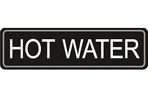 Olympia Airpot Hot Water Label