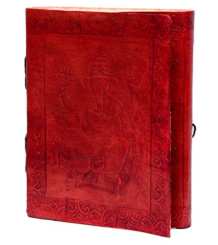 purpledip diario de cuero diario cuaderno con papel trated Natural decorativo para regalo de empresa o personal Memoir con Ganpati Estatua 10444 purpledip diario de cuero diario cuaderno con papel trated Natural decorativo para regalo de empresa o personal Memoir con Ganpati Estatua 10444