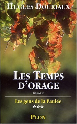 couverture de : Les Temps d' orage