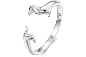 GemKing GMK-BME-SCR894 dachshund open ring