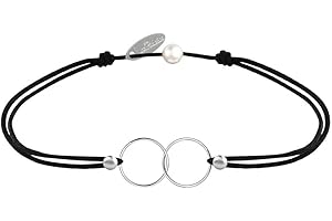 Schmuck Les Poulettes - Srebrna bransoletka pierścionek Ty i ja - Classics