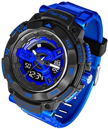 LED Waterproof 100M Quartz Digital Dual Time Zone Multi-function Shockproof Outdoor Sports Watches TD101202P